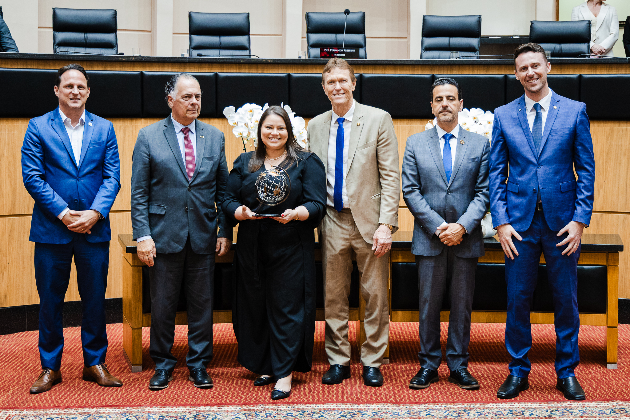 Entidade participa da entrega de premiação de Responsabilidade Social da Alesc