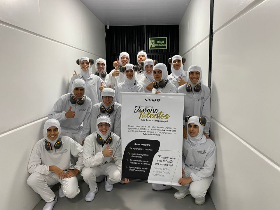 Nutrata forma turma de jovens talentos, com 80% de efetivação